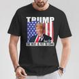 Trump The Best Is Yet To Come アメリカの国旗 ドナルド・トランプ Tシャツ 面白い贈り物