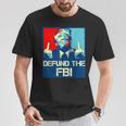 Trump Defund The Fbi ビンテージ プロトランプ 2024 愛国的 Tシャツ 面白い贈り物