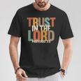 Trust In The Lord 箴言 3 Tシャツ 面白い贈り物