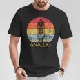 Tubo Deacío Audio Retro Amplificador Deálvula Camiseta unisex Regalos divertidos