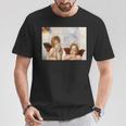 Two Angels Cherubs システィーナ Tシャツ 面白い贈り物