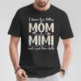 I Have Two Titles Mom And Mimi Mother's Day For Mama Grandma T-Shirt Unique Gifts