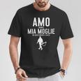 Uomo Io Amo Mia Moglie Detto Divertente Cacciatore Caccia Papà Maglietta Regalos divertidos