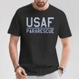 Us Air Force Usaf パラレスキュー Pj レスキュー メディックリカバリー Tシャツ 面白い贈り物
