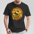 Victoria Homme Noir Classique Léger Coupe Classique Manche Courte Col En Forme De Trou Deerrureize T-Shirt Cadeaux drôles