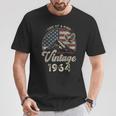 Vintage 1964 愛国的なイーグル、61歳の誕生日、アメリカ国旗 Tシャツ 面白い贈り物