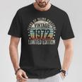 Vintage 1972 Limited Edition Legendary Awesome Epic 1972 Tシャツ 面白い贈り物