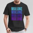 Vintage Malone Personalized Name I Love Malone T-Shirt Personalized Gifts
