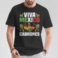 Viva Mexico Cabrones Ropa Divertida Para El Día De La Independencia Mexicana Camiseta unisex Regalos divertidos