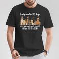 I Wanted Only Wanted 10 Dogs But If God Want Me Have 20 Then 40 Tシャツ 面白い贈り物