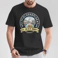 Weltfischbrötchentag 2025 Möwe Fischbrötchen Hafenbecken T-Shirt Lustige Geschenke