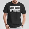Workucks Go Fishing Tシャツ 面白い贈り物