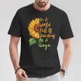 In A World Full Of Grandmas Be A Gaga Grandma Quote T-Shirt Personalized Gifts