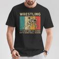 Wrestling It's What Do ビンテージレスリングレスラー Tシャツ 面白い贈り物