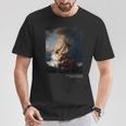 「Thetorm On Theea Of Galilee」ペイントアートtシャツ Tシャツ 面白い贈り物