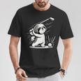 おもしろtシャツ シーズー ゴルフ 犬 子犬 メンズ 犬好きグッズ かわいい おもしろ 服 Tシャツ 面白い贈り物