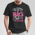 お姉さんになる 2025 妊娠のお知らせ Tシャツ 面白い贈り物
