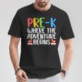 かわいい Pre-K Teacher chool Prek Teacher メンズ レディース Tシャツ 面白い贈り物