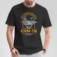 アメリカ海軍航空母艦 Cvn-76 ロナルド・レーガン Uss Ronald Reagan Tシャツ 面白い贈り物