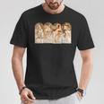 アルフォンス・マリア・ミュシャの季節 Tシャツ 面白い贈り物
