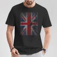 イギリス 国旗 ロンドン メンズ ユニオン ジャック イングランド ロック モッズ アーミー Army かっこいい Uk Tシャツ 面白い贈り物