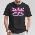 イギリス国旗tシャツ Tシャツ 面白い贈り物