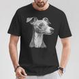 イタリアン グレイハウンド 犬 モチーフ ペット イタリアン グレイハウンド Tシャツ 面白い贈り物