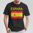 エスパーニャ ヴィンテージ スペイン国旗 スペインお土産 エスパーニャプライド Tシャツ 面白い贈り物