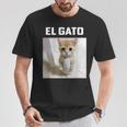 エルガト ミーム 猫 Tシャツ 面白い贈り物