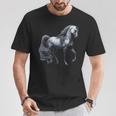 エレガントなアラビア馬のデザイン、馬好きに最適です。 Tシャツ 面白い贈り物