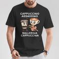 カプチーノ アサシーノ バレリーナ イタリアン ブレイン ミーム キッズ Tシャツ 面白い贈り物
