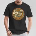カリフォルニア州サンタクルーズ市 ビンテージレトロお土産 Tシャツ 面白い贈り物