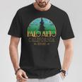 カリフォルニア州パロアルト-エルパロアルトツリー Tシャツ 面白い贈り物