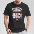 カート・スズキ Always Be Yourself Gameday Tシャツ 面白い贈り物