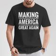 クラシック・メイキング・アメリカを再び偉大に Tシャツ 面白い贈り物