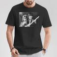 ザ・フェイスズ・ロッド・スチュワート&ロニー・ウッド・リーディング・フェスティバル 1972 Tシャツ 面白い贈り物