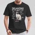 シャム猫Tシャツ 面白い贈り物