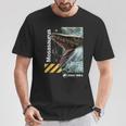 ジュラシック・ワールド再生モササウルス Tシャツ 面白い贈り物