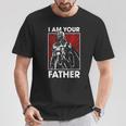 スターウォーズ クラシック 父の日 I Am Your Father 胸ポスター Tシャツ 面白い贈り物