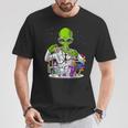 スペースエイリアンケミストリーティーチャーサイエンティストケミストサイエンススクール面白いエイリアン Tシャツ 面白い贈り物