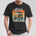 タイのお土産 旅行ギフト ホリデー タイのデザイン Tシャツ 面白い贈り物