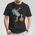 ダビング 水球 スケルトン ハロウィン 骨 ダブダンス Tシャツ 面白い贈り物