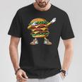 ダビングバーガー ファーストフード ナショナルハンバーガー ダブ愛好家 Tシャツ 面白い贈り物