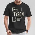 チームタイソン生涯メンバータイソン名 Tシャツ 面白い贈り物