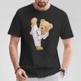 テディ空手ベア Tシャツ 面白い贈り物