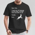 ディア・ジョン Tシャツ 面白い贈り物