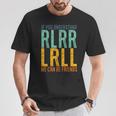 ドラマー Rlrr Lrll パラディドル ドラム ドラム レトロ ヴィンテージ Tシャツ 面白い贈り物