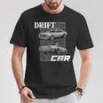 ドリフトカー ジャパニーズクラシックチューニングカー Tシャツ 面白い贈り物