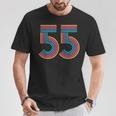 ナンバー55 五十五周年 男性 女性 55歳 誕生日 Tシャツ 面白い贈り物