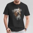 ノーフォークテリア 犬 モチーフ ペット イラスト ノーフォークテリア Tシャツ 面白い贈り物